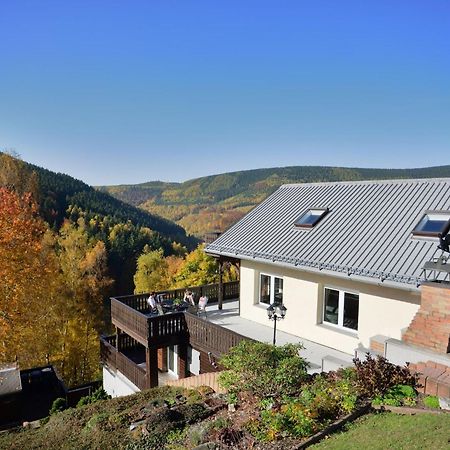 Majestic Holiday Home With Jacuzzi Unterschönau المظهر الخارجي الصورة